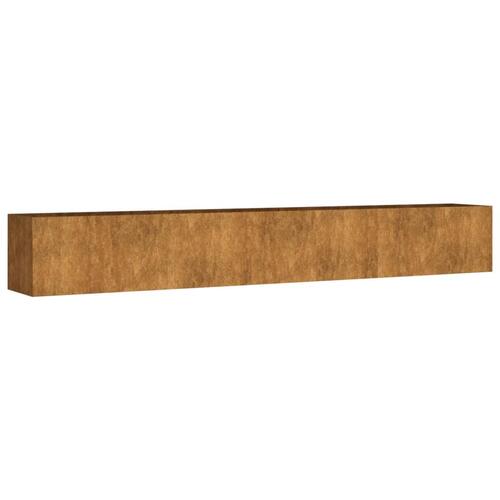 Højbed 280x40x40 cm cortenstål