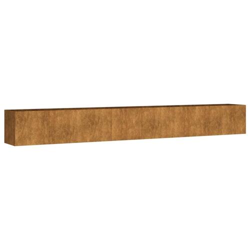 Højbed 360x40x40 cm cortenstål