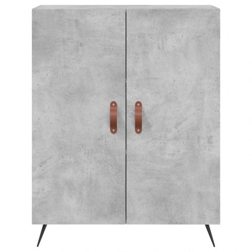 Højskab 69,5 x 34 x 180 cm - betongrå