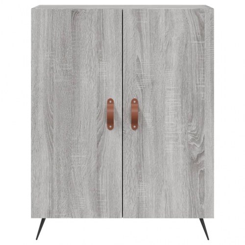 Højskab 69,5×34×180 cm i konstrueret træ - grå sonoma-eg
