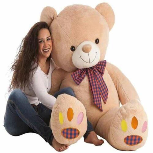 Bamse Footprints bjørnebamse - 145 cm kæmpe bamse