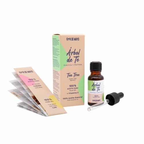 Hovedbundsolie med tea tree - Flor de Mayo, 20 ml