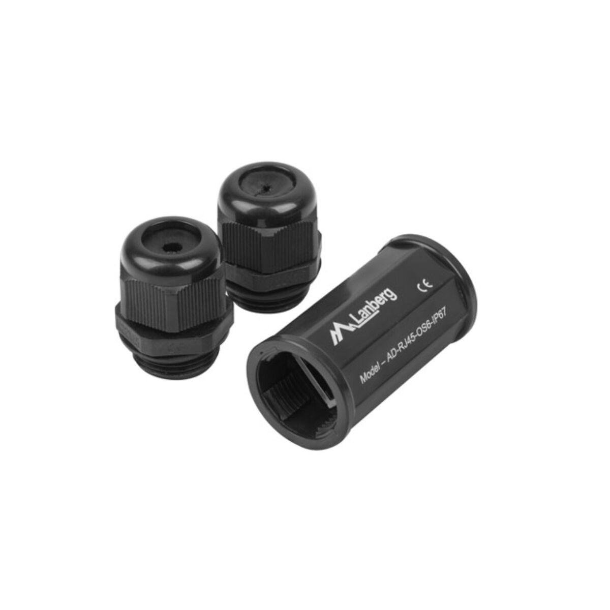 Data / Opladerkabel Med Usb Lanberg Ad Rj45 Os6 Ip67