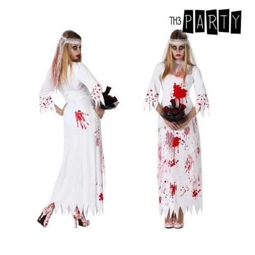Kostume til voksne 8422259149286 Hvid Morder mand (2 Dele) (M/L)