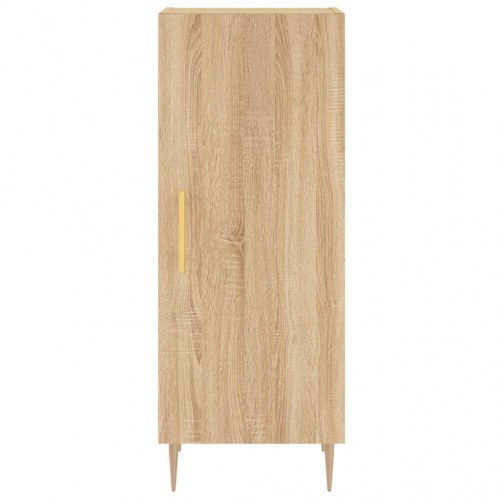 Skænk 34,5x34x90 cm konstrueret træ sonoma-eg