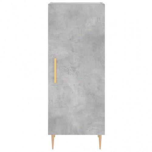 Skænk 34,5x34x90 cm konstrueret træ betongrå