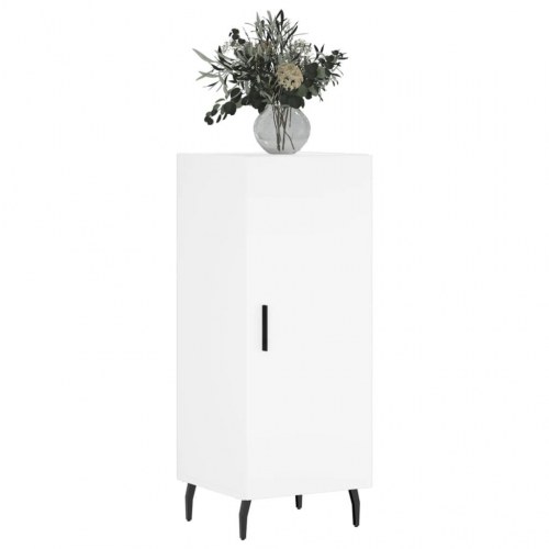 Skænk med 1 låge 34,5 x 34 x 90 cm - hvid