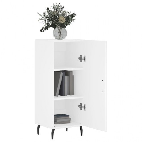 Skænk med 1 låge 34,5 x 34 x 90 cm - hvid