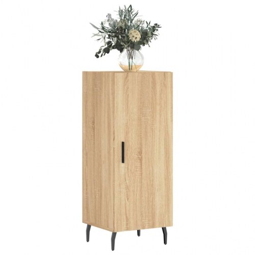 Skænk 34,5x34x90 cm konstrueret træ sonoma-eg
