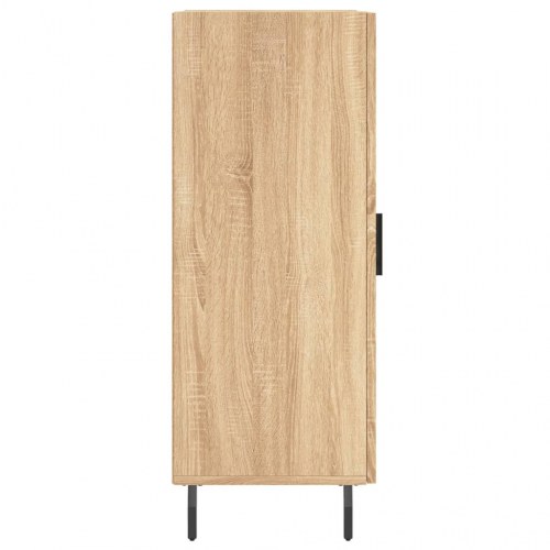 Skænk 34,5x34x90 cm konstrueret træ sonoma-eg