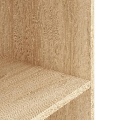 Akvariebord 80x35x60 cm konstrueret træ sonoma-eg