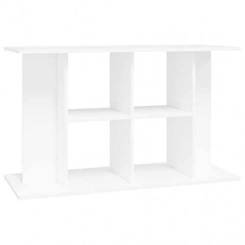 Akvariebord 100 × 40 × 60 cm i konstrueret træ - hvid