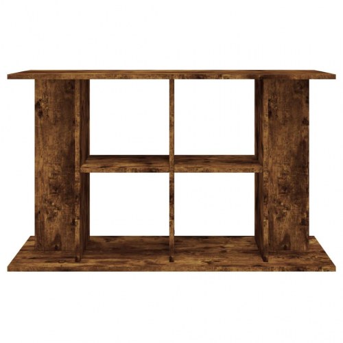 Akvariebord 100 × 40 × 60 cm i konstrueret træ - røget egetræsfarve