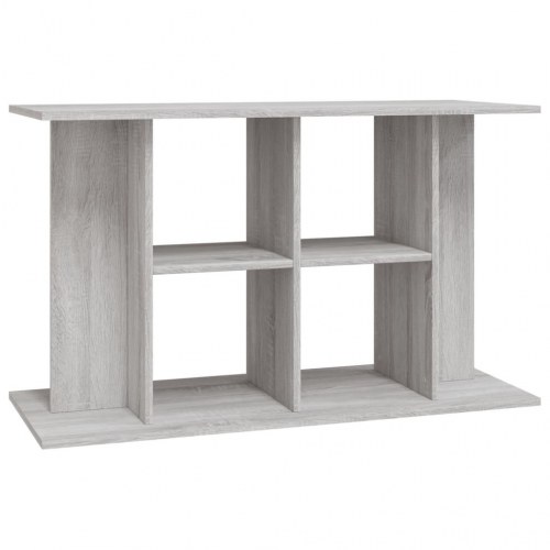 Akvariebord 100 × 40 × 60 cm - konstrueret træ, grå sonoma-eg