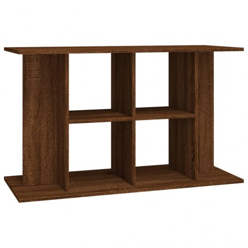 Akvariebord 100 × 40 × 60 cm - konstrueret træ, brun egetræsfarve