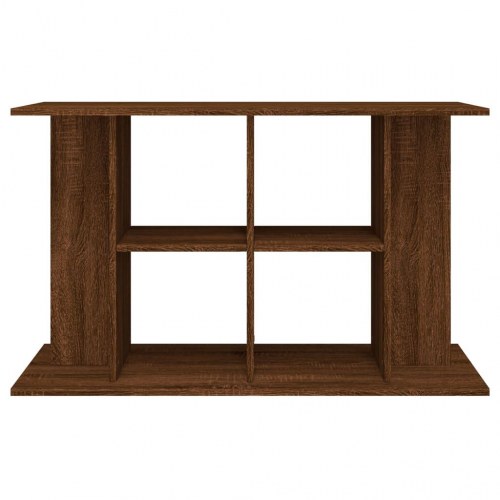 Akvariebord 100 × 40 × 60 cm - konstrueret træ, brun egetræsfarve