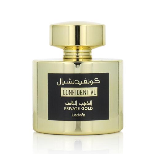 Unisex parfume Lattafa EDP Confidential Private Gold 100 ml