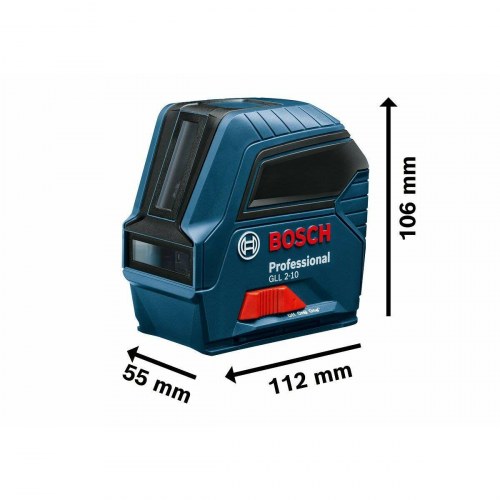 Krydslinjelaser Bosch Professional GLL 2-10