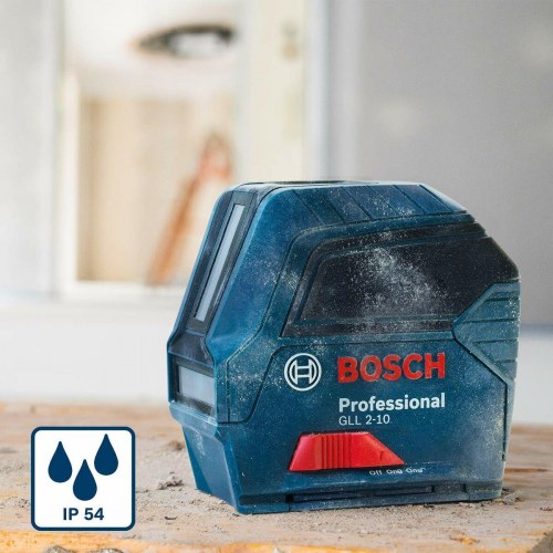 Krydslinjelaser Bosch Professional GLL 2-10