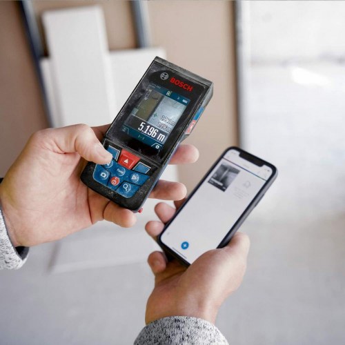 Laserafstandsmåler BOSCH GLM TV 150-27 C - IP54, blå