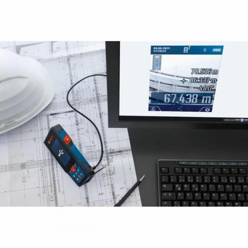 Laserafstandsmåler BOSCH GLM TV 150-27 C - IP54, blå