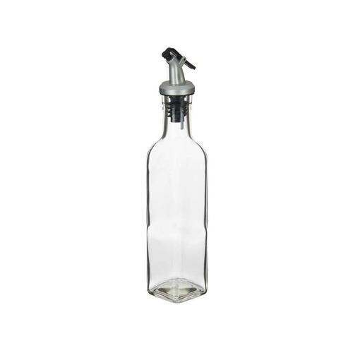 Flakon Gennemsigtig Glas Stål 250 ml (12 enheder)