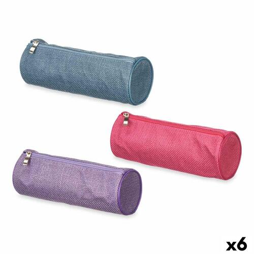 Cylinder penalhus 22 × 8 × 8 cm - sæt med 6