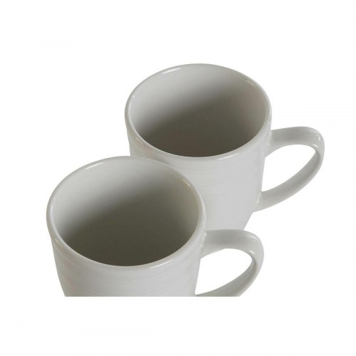 Krussæt - 4 stk., hvid porcelæn, 330 ml