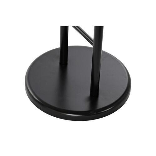 Stumtjener Sort Natur Træ Metal 46 x 28 x 105 cm