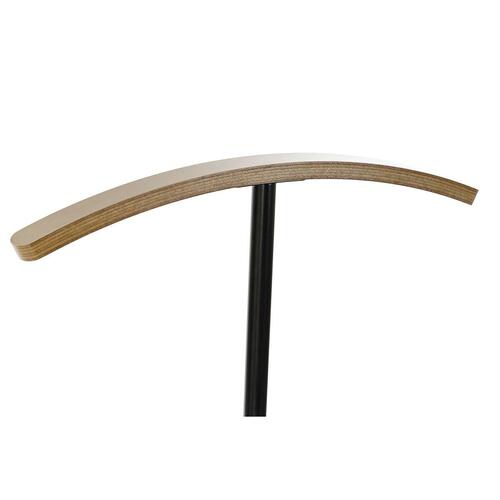 Stumtjener Sort Natur Træ Metal 46 x 28 x 105 cm