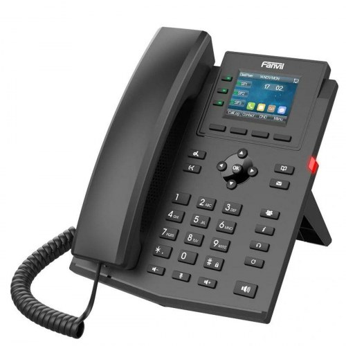 IP fastnettelefon Fanvil X303P - sort