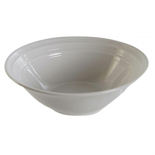 Skålsæt - hvidt porcelæn, 17 × 17 × 7 cm (4 stk.)