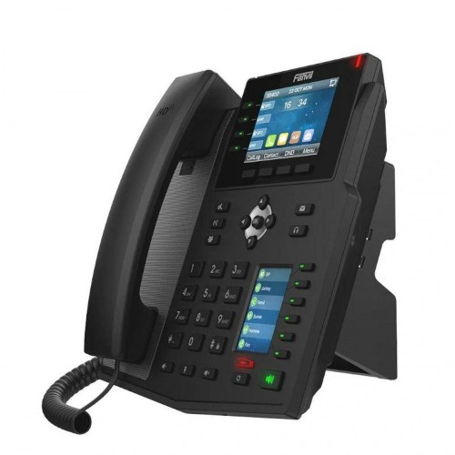 IP-telefon Fanvil X5U - sort fastnettelefon med LCD