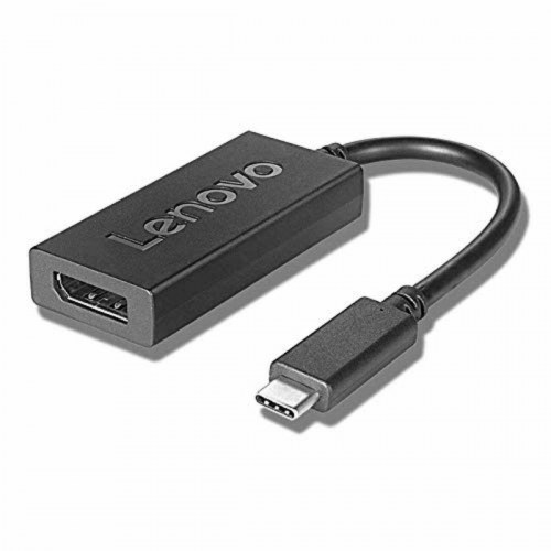 Lenovo USB-C til DisplayPort adapter (sort) 4X90Q93303