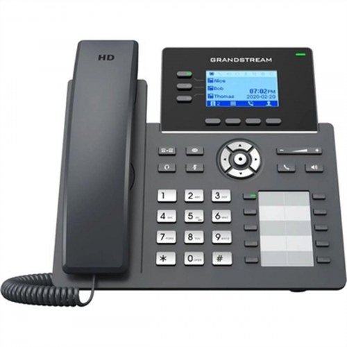 IP fastnettelefon Grandstream GRP2604 - sort