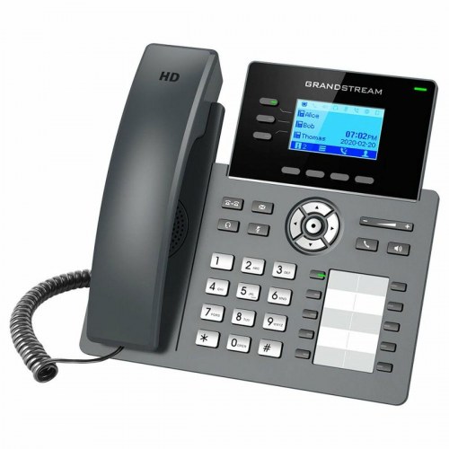 IP fastnettelefon Grandstream GRP2604 - sort