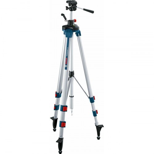 BOSCH bærbar trefod - stativ i aluminium, 97,5-250 cm, 1/4"