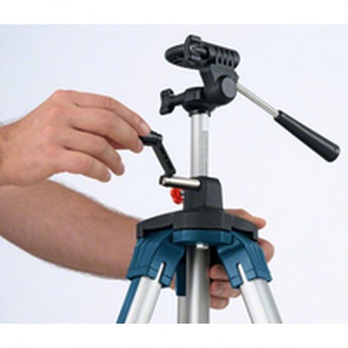 BOSCH bærbar trefod - stativ i aluminium, 97,5-250 cm, 1/4"