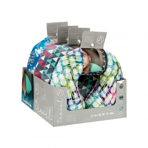 Nakkepude til rejse - Trykt, 31 × 10,5 × 27,4 cm (4 enheder)