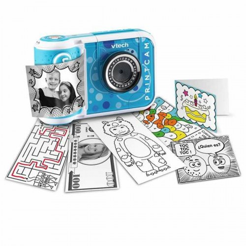 Digitalkamera til børn Vtech Kidizoom Print - blå
