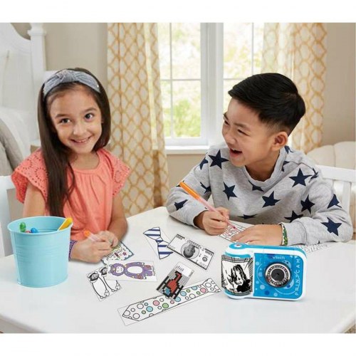 Digitalkamera til børn Vtech Kidizoom Print - blå