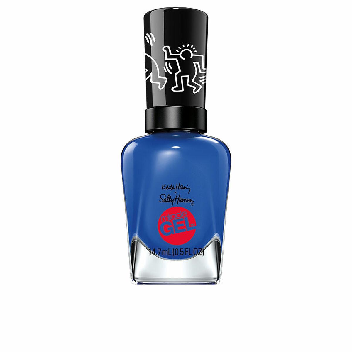 Neglelak Sally Hansen Miracle Gel Keith Haring Nº 925 Draw Blue In 147 Ml