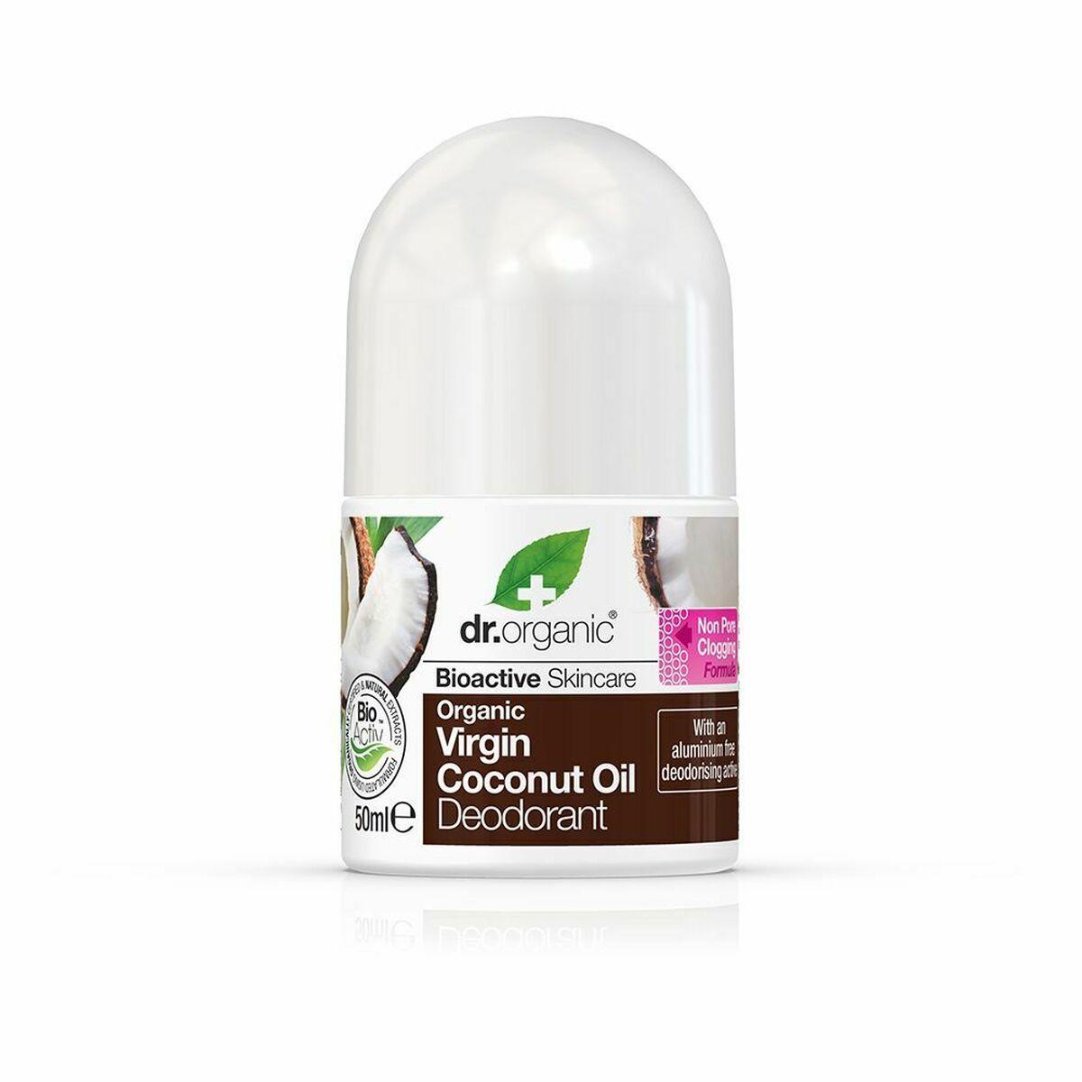 Roll on deodorant Coconut Oil Dr.Organic Bioactive Organic 50 ml billede