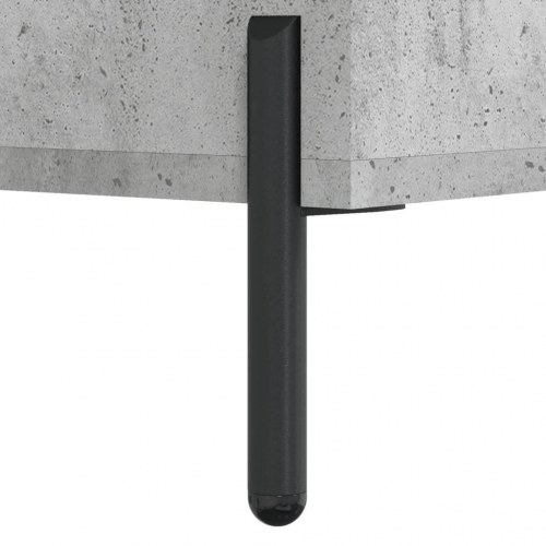 Højskab i konstrueret træ 69,5×34×180 cm - betongrå