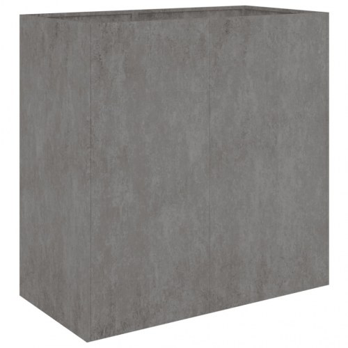 Plantekasse i cortenstål 80 x 40 x 80 cm - rustfarvet højbed