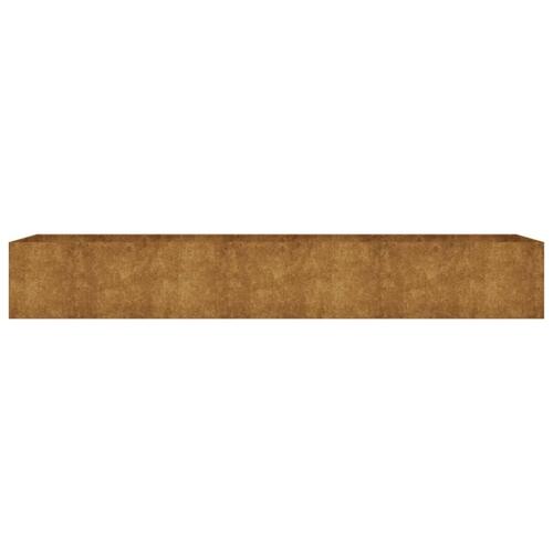 Højbed 280x80x40 cm cortenstål