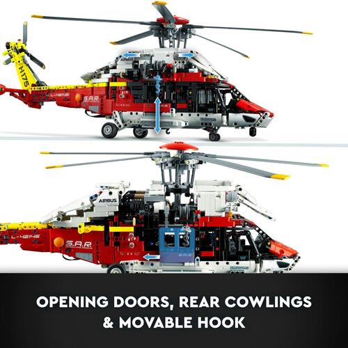 Legetøjssæt med køretøjer Lego Technic 42145 Airbus H175 Rescue Helicopter 2001 Dele