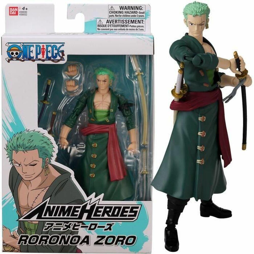 One Piece Anime Heroes - Roronoa Zoro actionfigur 17 cm
