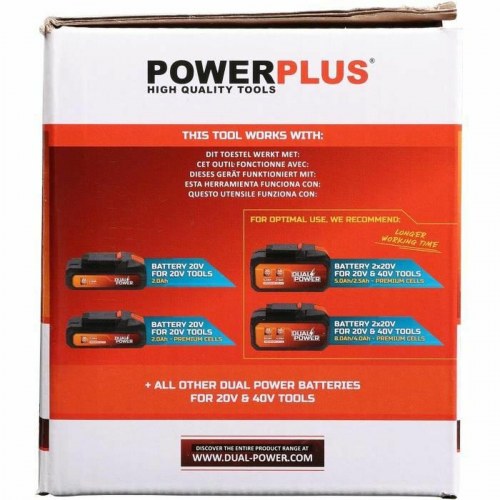 Vinkelsliber Powerplus 20 V Ø 115 mm - Powdp35100