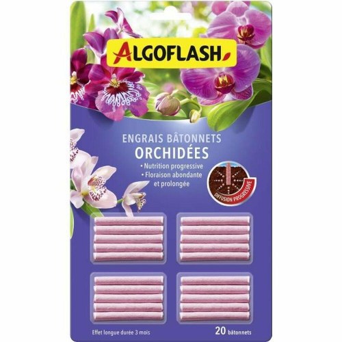 Gødning til orkidé - Algoflash, 20 stk.